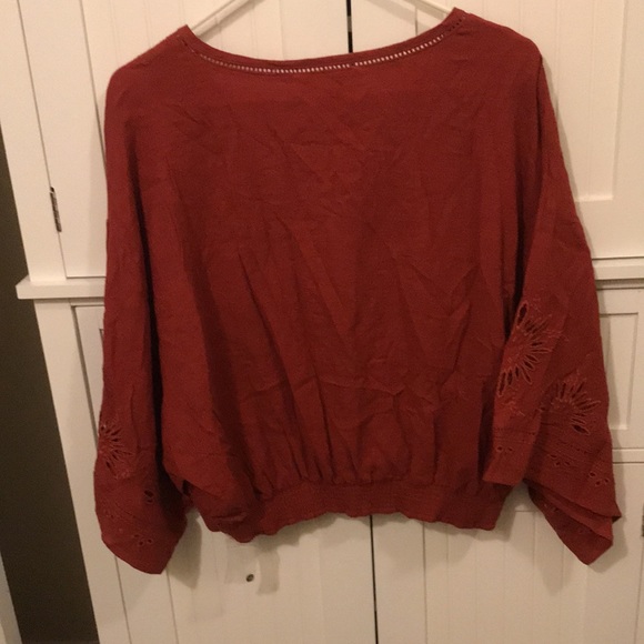 Burnt orange hobo top - Picture 3 of 5